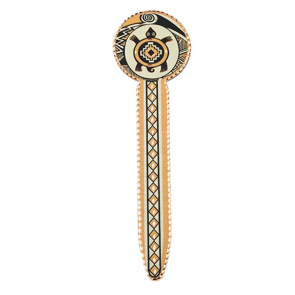 Southwestern native turtle design copper handmade bookmark