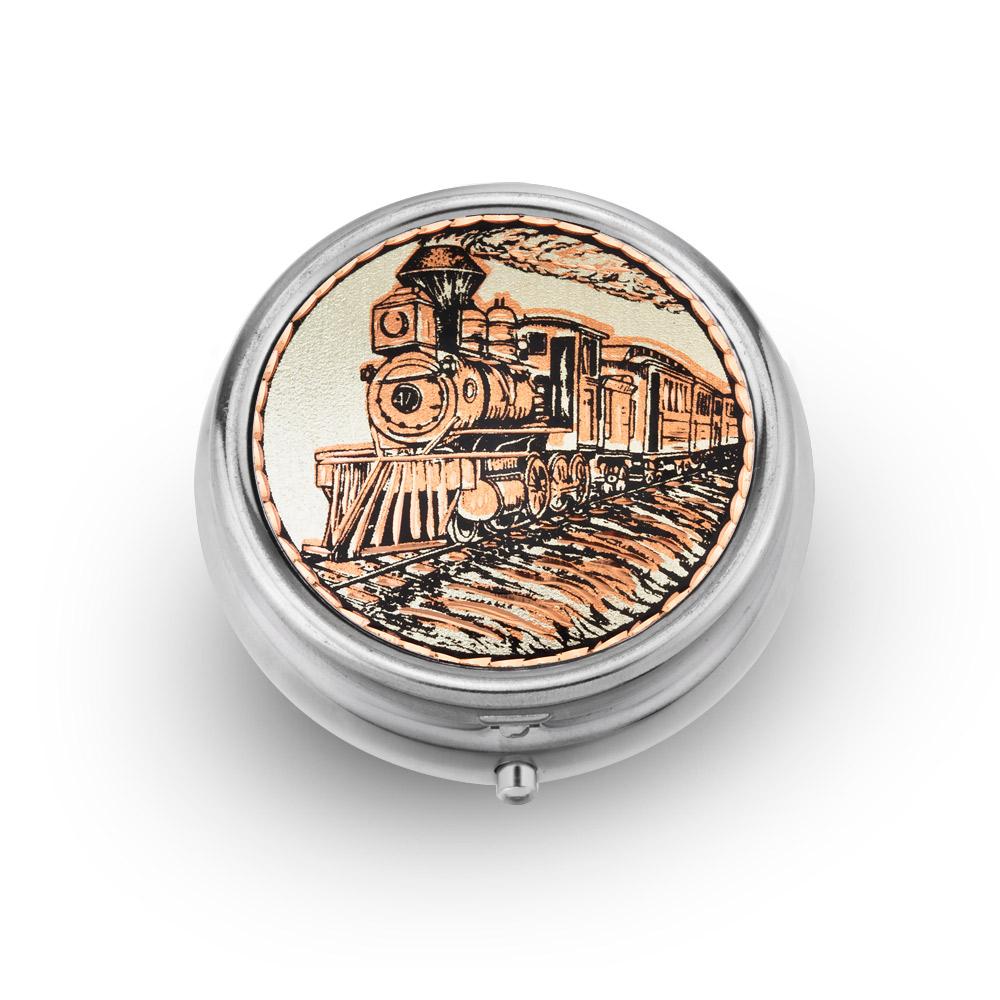 Train desing pill box