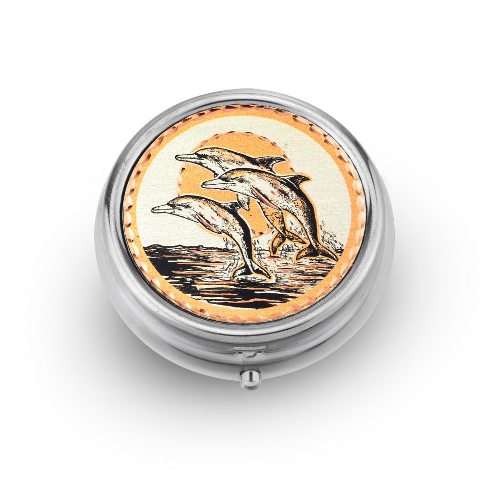 Dolphin design pill box