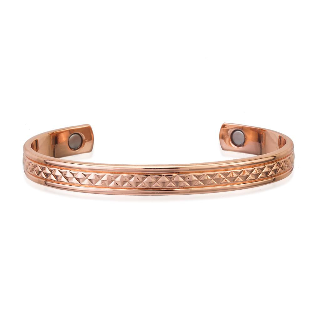 Plain copper bracelet