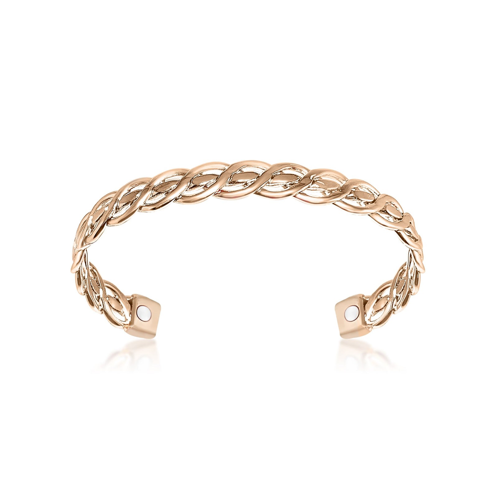 Copper bracelet with magnets