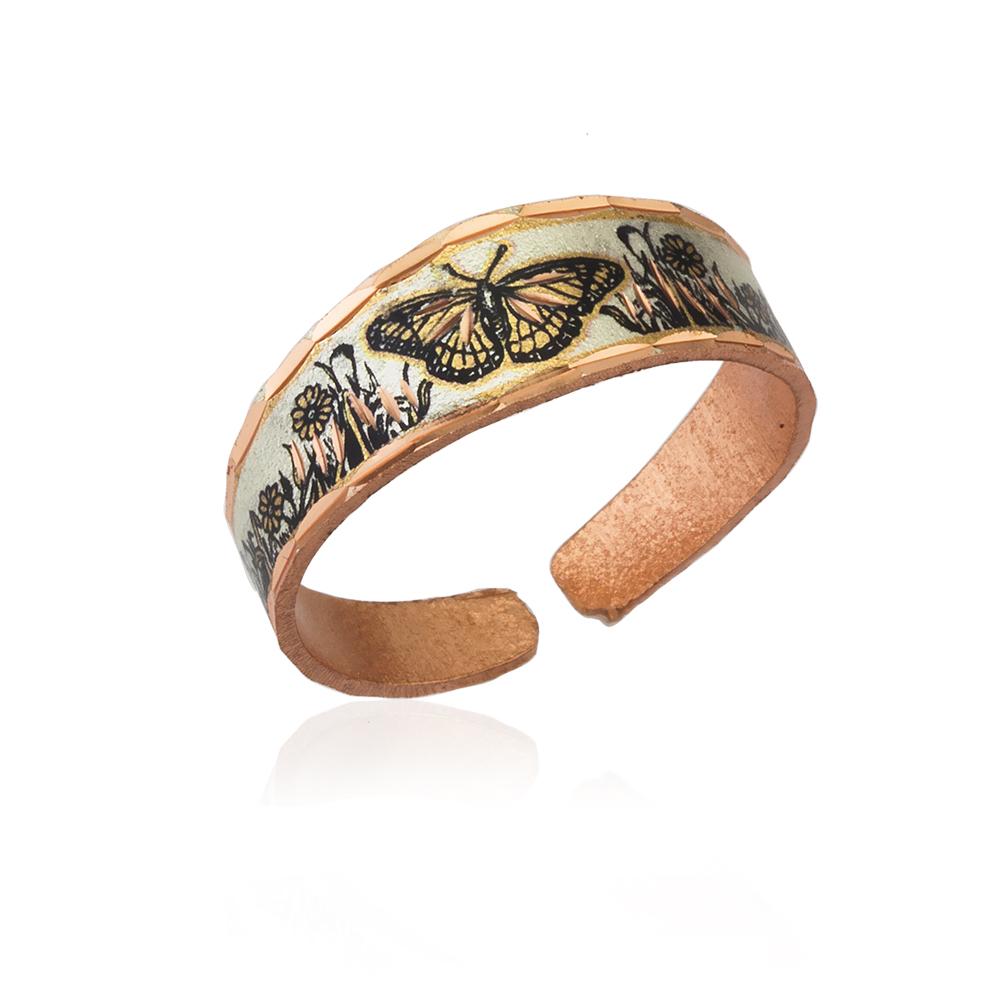 Butterfly design ring