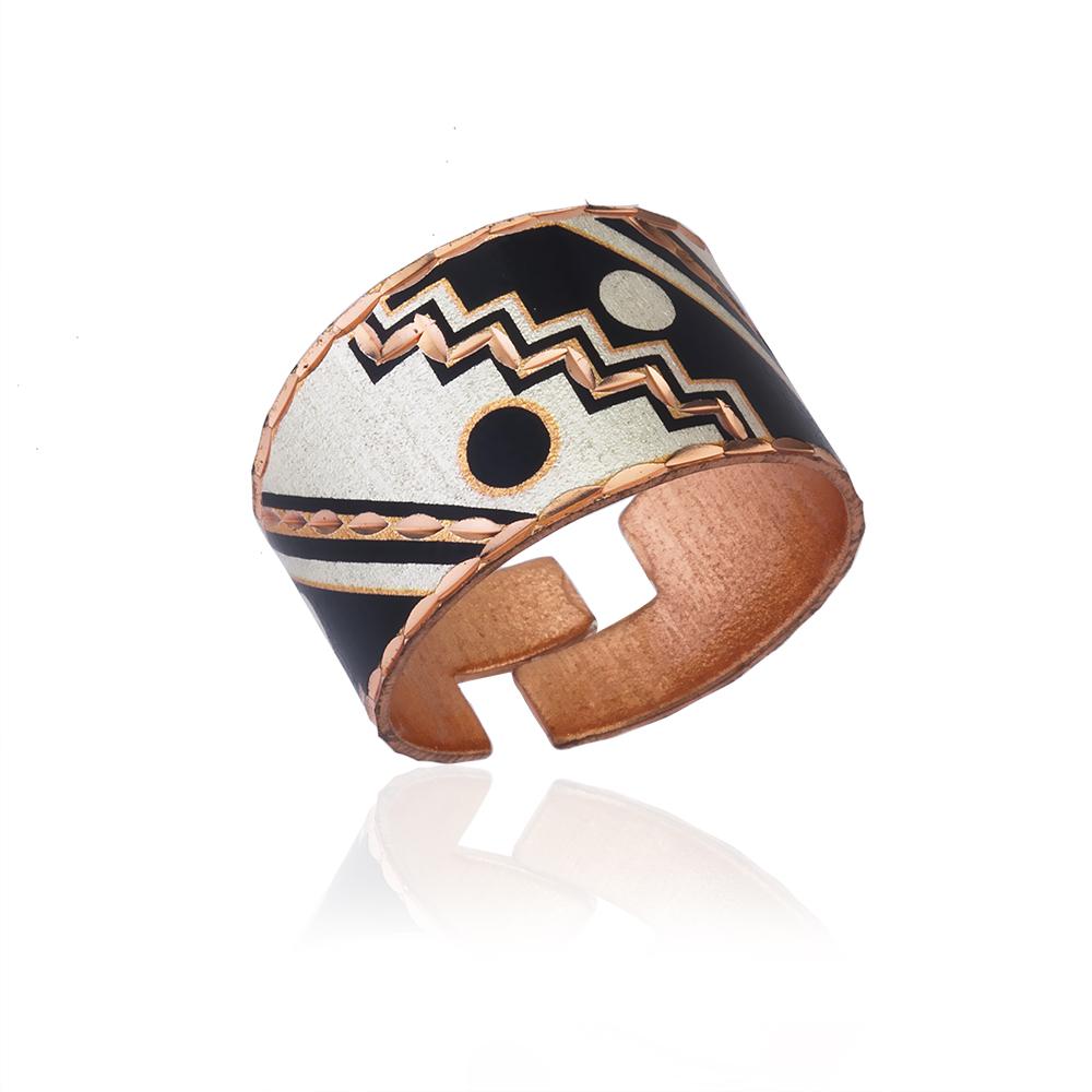 Art deco design ring
