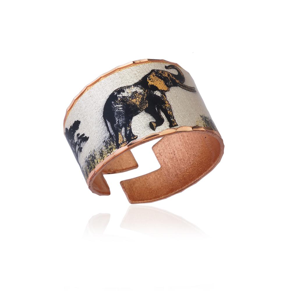 Elephant design ring
