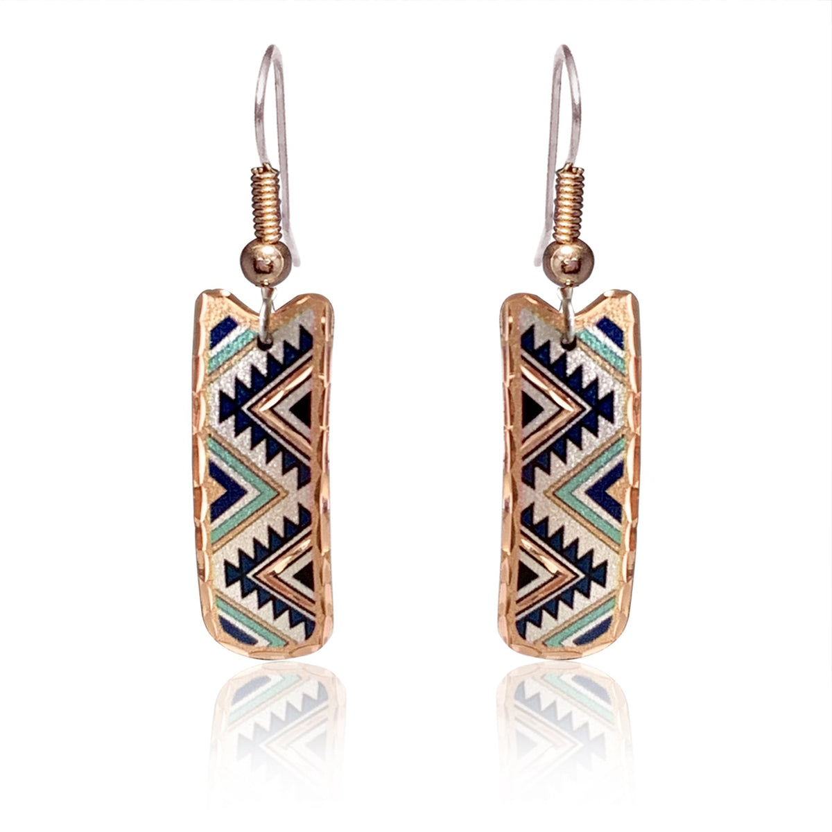Southwestern design earrings