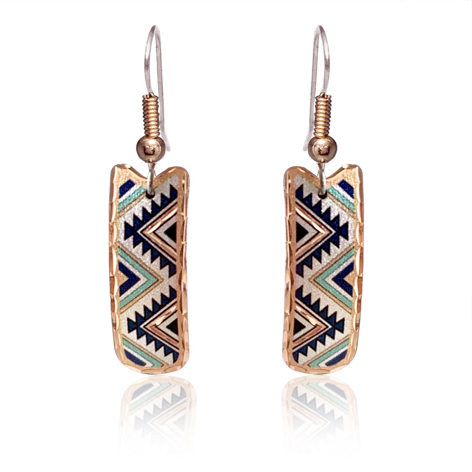 Southwestern design earrings