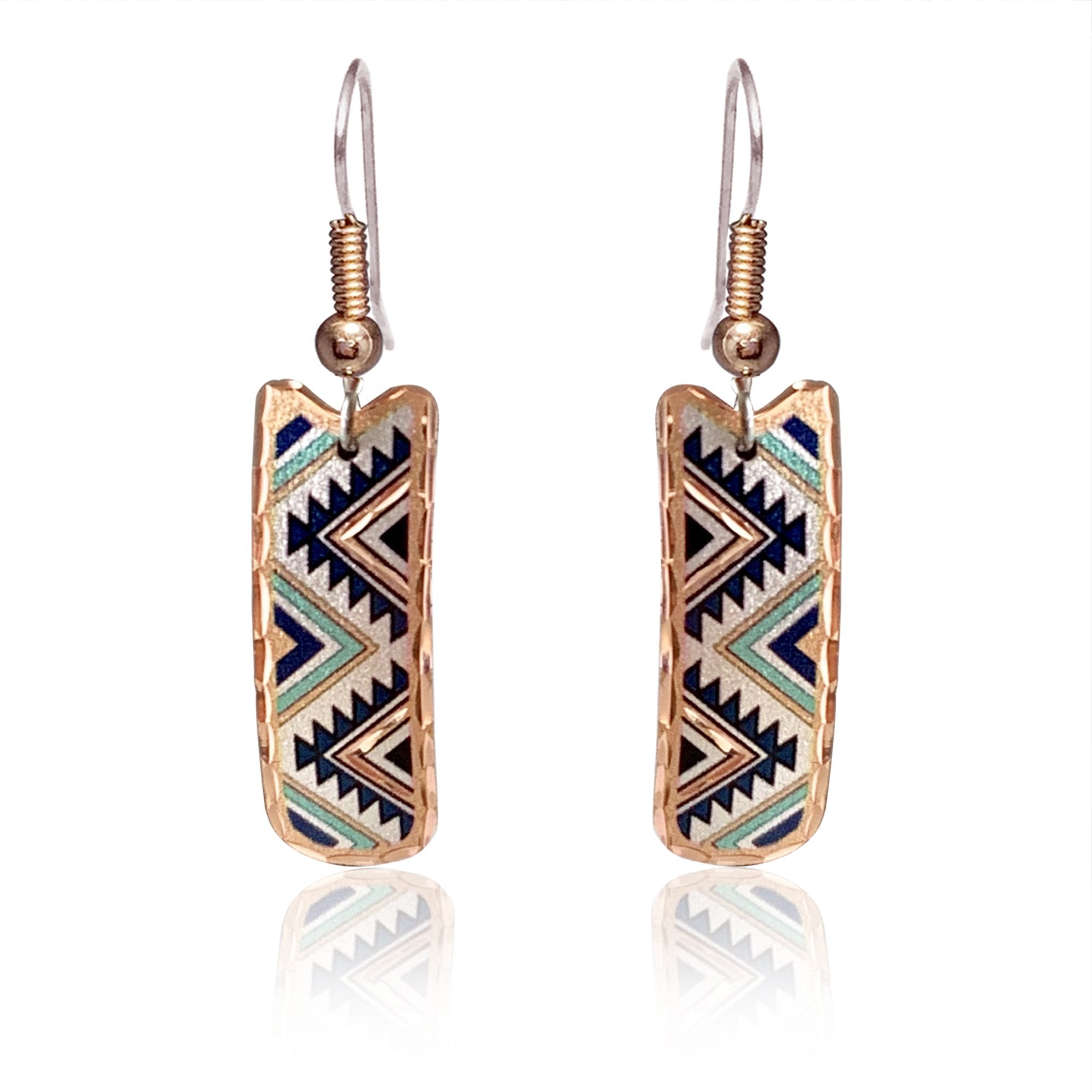 Southwestern design earrings