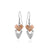 Plain multiple pieces copper earrings