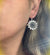 Daisy flower Florida handmade earrings