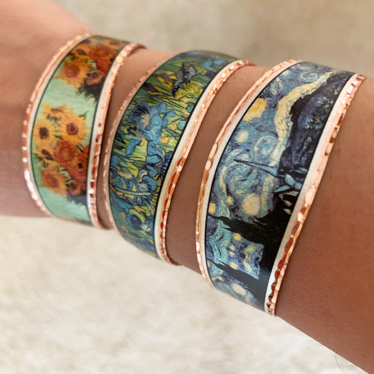 Van Gogh Starry Nights Adjustable Bracelet